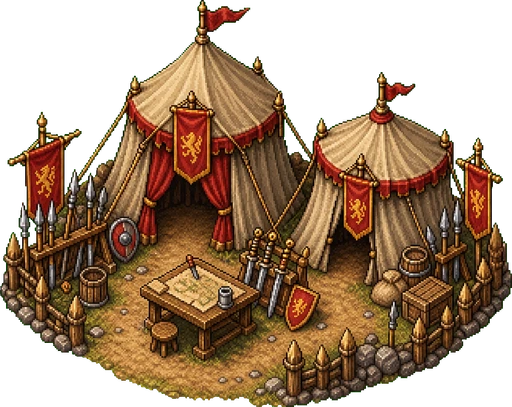 Camp de mercenaires