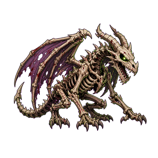 Dragon squelette