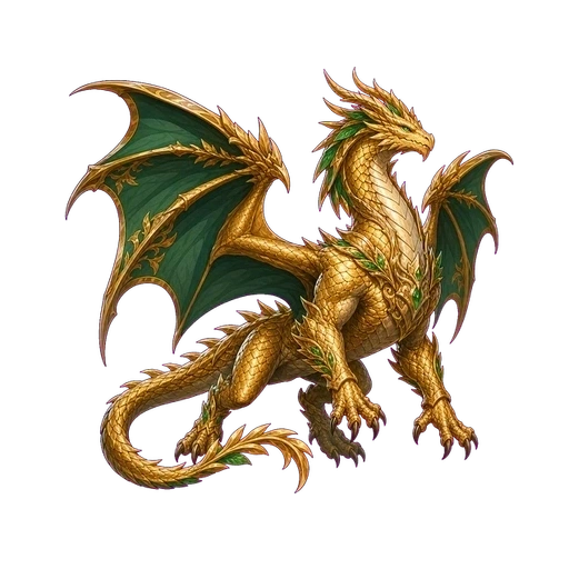 Dragon d'or