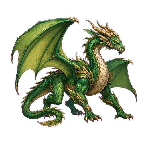 Dragon vert