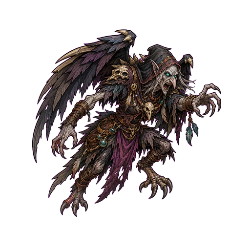 Harpie sorcière